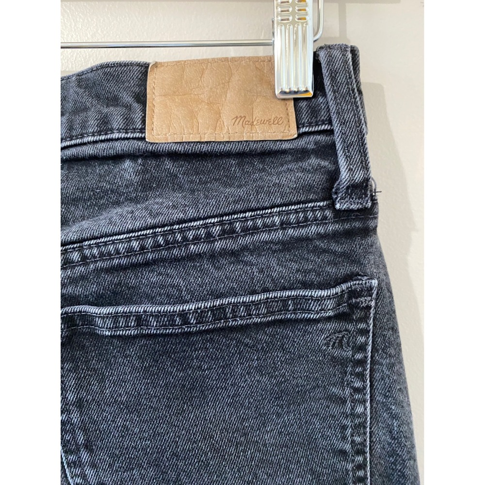 Madewell‎ The Perfect Vintage Flare Jean High Rise Black Denim Size 25 - Picture 4 of 7